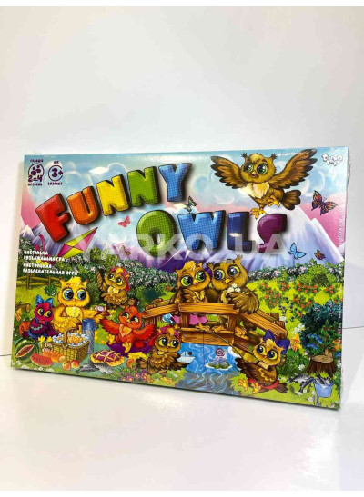 Гра для дітей DT G98 бродилки Funny Owls