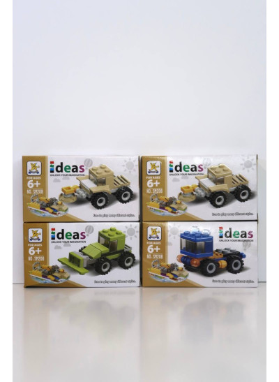 Конструктор SM208B ideas 2 в 1 міні фігурки