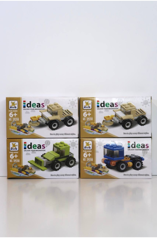 Конструктор SM208B ideas 2 в 1 міні фігурки