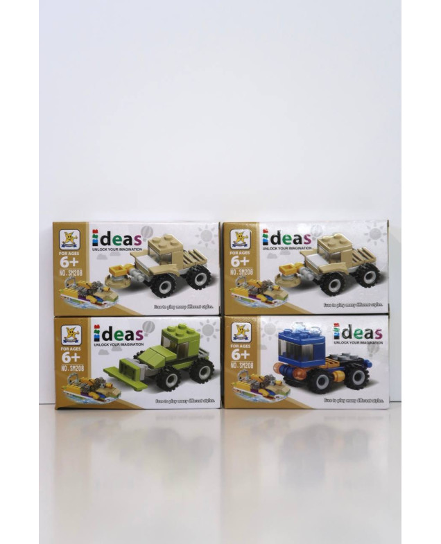 Конструктор SM208B ideas 2 в 1 міні фігурки