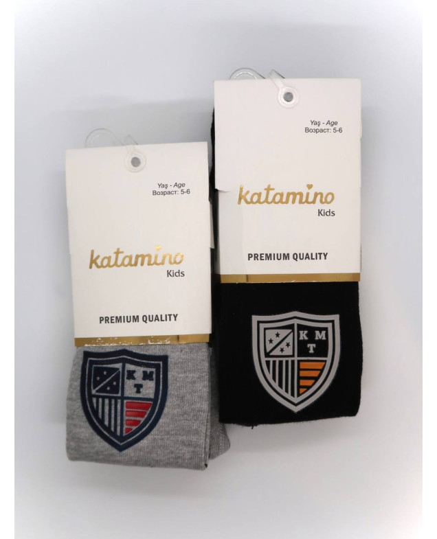 Колготи Katamino весна-осінь для хлопчиків K32233 котон герб різнокольоровий 5-6(р)