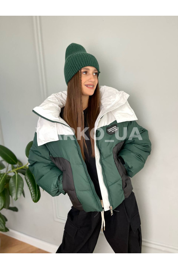 Куртка-пуффер зимова для дівчат 99513# з тінсулейту/флісу health 152(р)