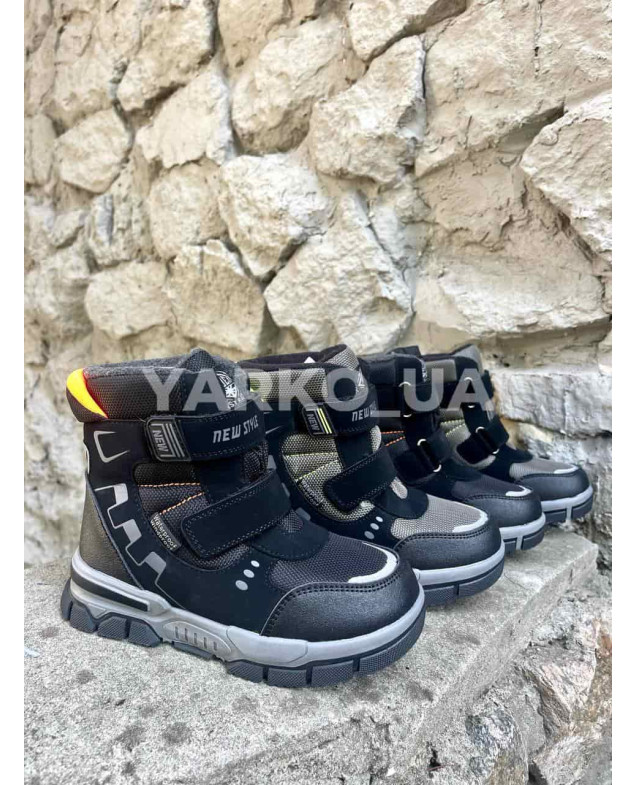 Черевики зимові для хлопчиків T-10664 з хутром new 27(р)